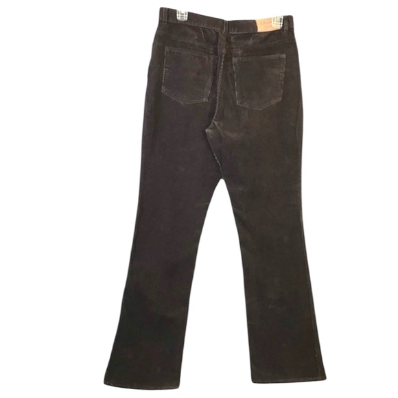 CHAPS Dark Brown Corduroy Pants NEW Size 6 - Picture 1 of 12